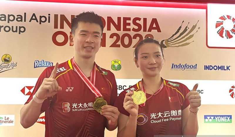 Juarai Indonesia Open, Zheng/Huang Beberkan Kunci 'Hattrick' Kemenangan Turnamen Super 1000