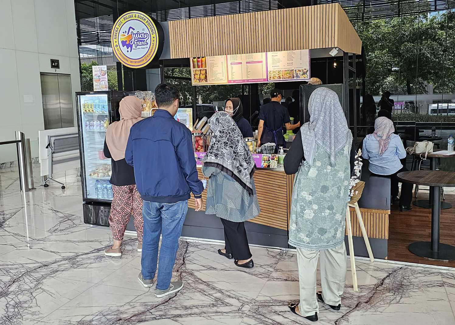 Juicefriend Buka Gerai di Merial Tower RS Pelni dan Kantor XL Axiata Tower Jakarta