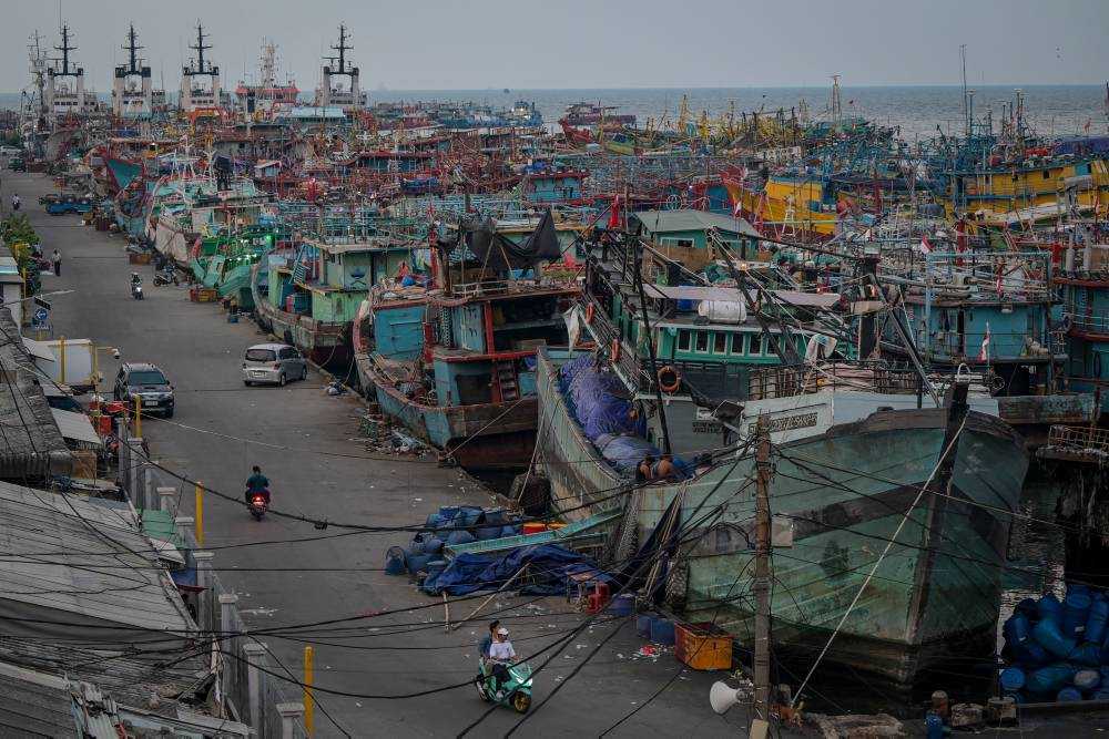 Jumlah kapal perikanan aktif 2024