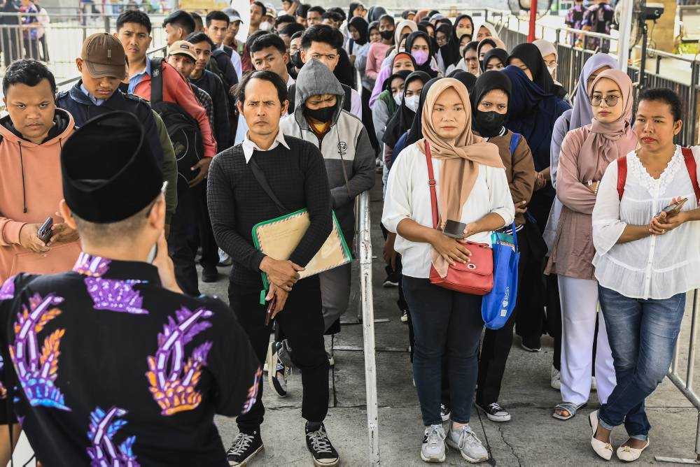 Jumlah pengangguran Indonesia