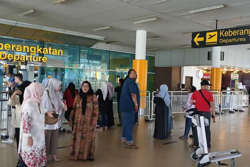 Jumlah penumpang di Bandara Jambi mencapai 641.713 orang