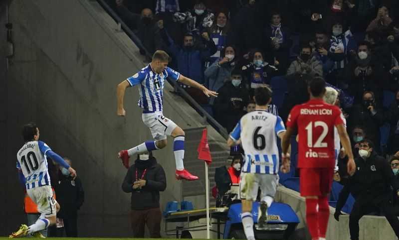 Jungkalkan Atletico, Sociedad ke Perempat Final Copa del Rey