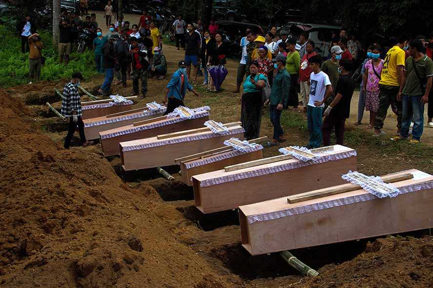 Junta Myanmar Lakukan  22 Pembantaian Sejak Kudeta