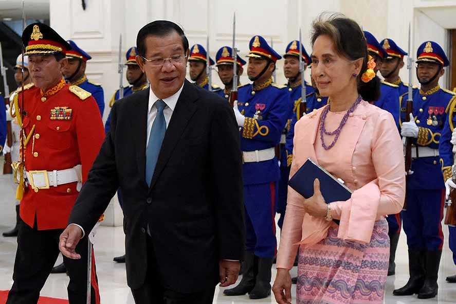 Junta Tolak Permintaan Hun Sen Temui Suu Kyi