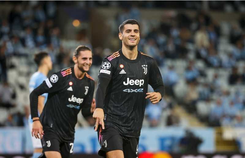 Juventus Awali Kiprah di Liga Champions dengan Hancurkan Malmo