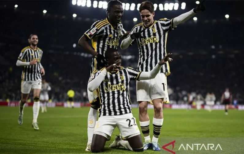 Juventus Menang Telak 6-1 atas Salernitana