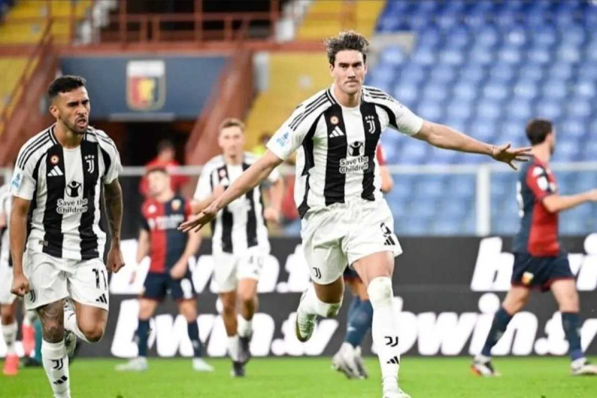 Juventus Puncaki Klasemen Sementara Liga Italia Setelah Menang 3-0 atas Genoa