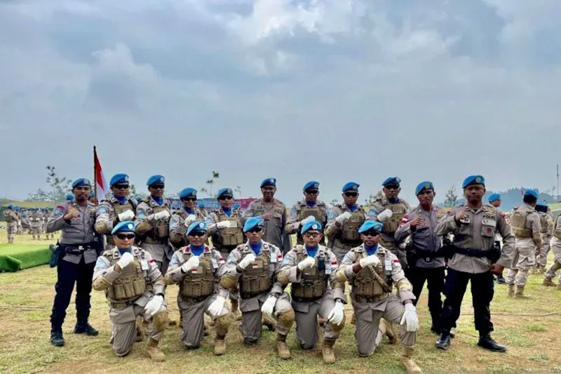 Kabar Baik dari Polri! 13 Personel Polda NTT jadi Pasukan Misi Perdamaian PBB di Negara Rawan Konflik