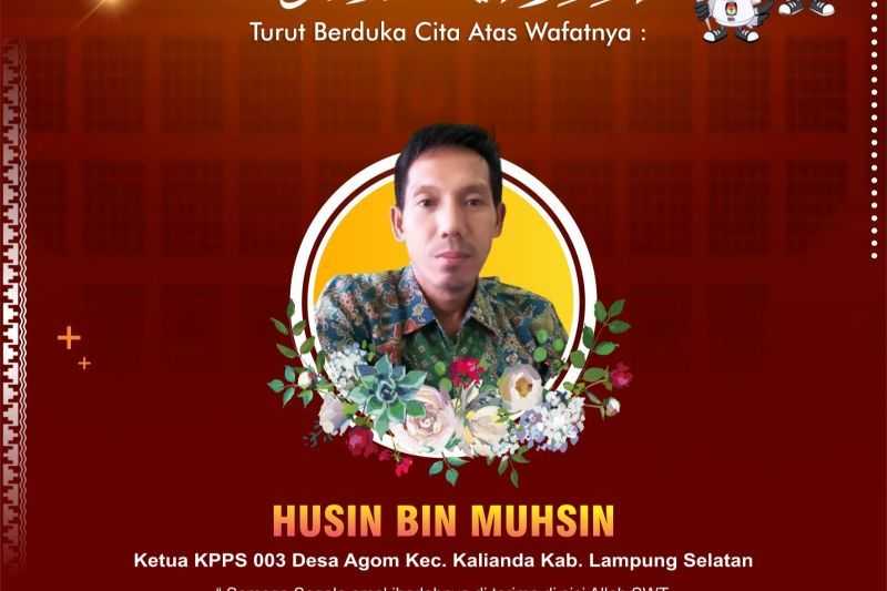 Kabar Duka dari Lampung, Ketua KPPS di Lampung Selatan Meninggal Dunia