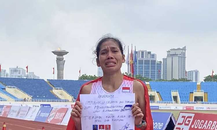 Kabar Gembira! Atlet Maraton Indonesia Akhirnya Catatkan Sejarah Usai Akhiri Paceklik Emas Selama 11 Tahun di Kompetisi Olahraga Bergengsi di Asia