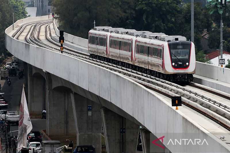 Kabar Gembira, LRT Berlakukan Tarif Rp1 dalam Rangka Meriahkan HUT Jakarta