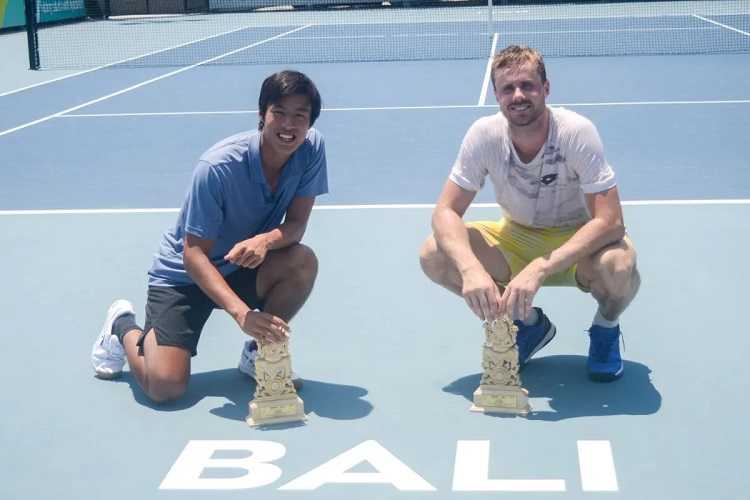 Kabar Gembira, Petenis Muda Indonesia Nathan Barki Juarai Ganda ITF M15 Bali