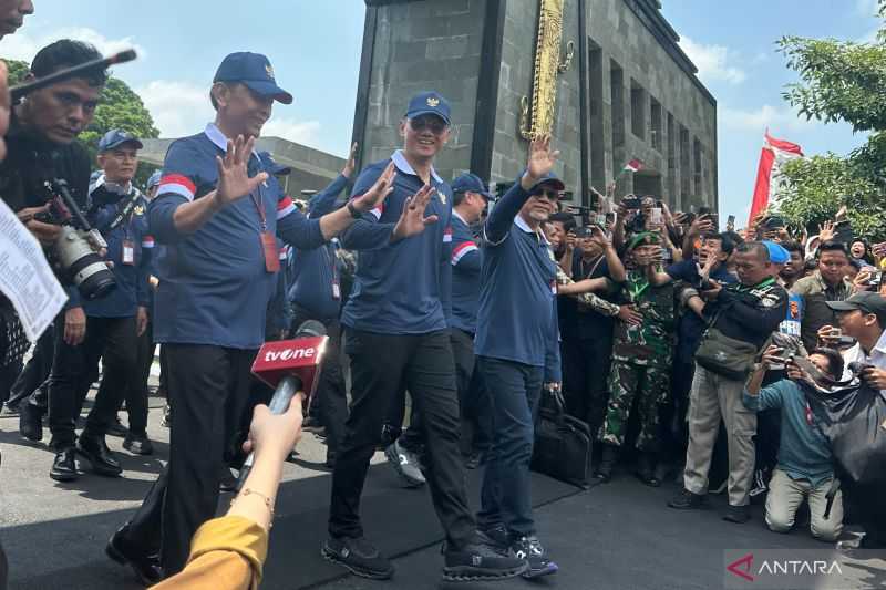 Kabinet Merah Putih Kembali ke Jakarta Usai Pembekalan di Akmil Magelang