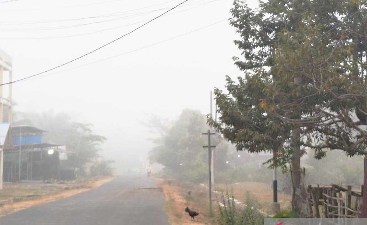 Kabupaten Mukomuko Diliputi Kabut Asap