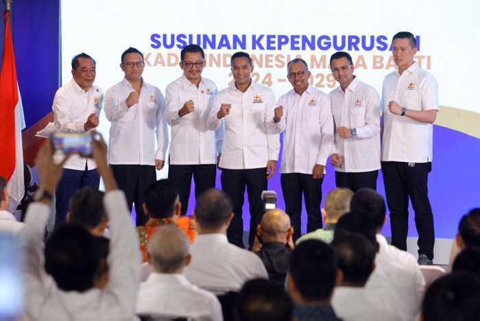 Kadin Umumkan Susunan Pengurus Masa Bakti 2024-2029 Tahap Pertama