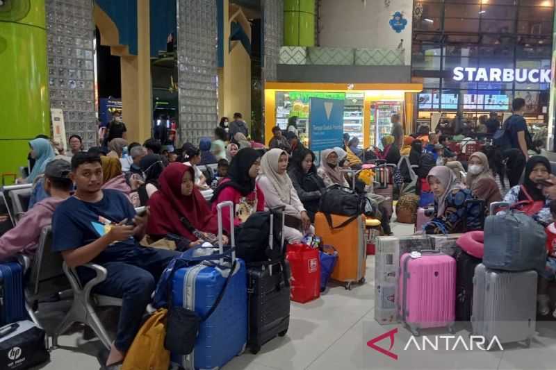 KAI Daop 1 Catat 46 Ribu Pemudik Kembali ke Jakarta pada Sabtu