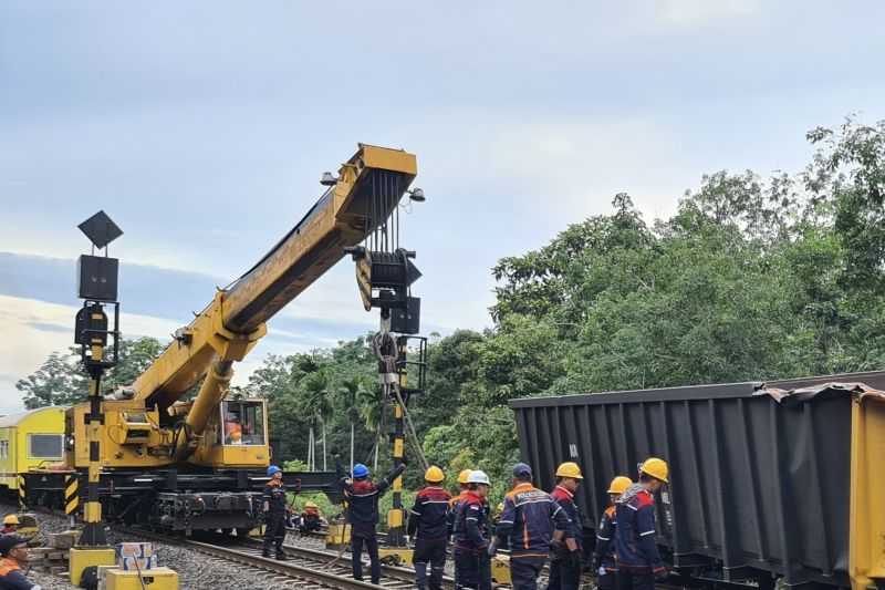 KAI: Jalur Kereta Gunung Megang-Penanggiran Nembali normal