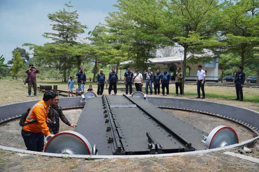 KAI Lakukan Pemeliharaan Stasiun Bedono di Kabupaten Semarang