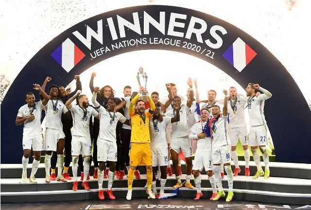Kalahkan Spanyol, Prancis Juara UEFA Nations League 2021