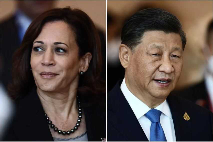 Kamala Harris Bertemu Xi Jinping di Bangkok, Serukan Komunikasi AS-Tiongkok