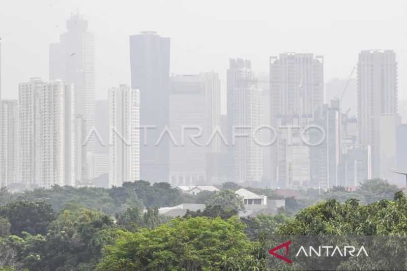 Kamis Pagi, Kualitas Udara Jakarta Kategori Tidak Sehat