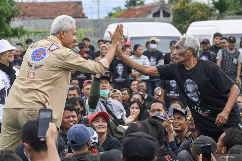 Kampanye Hari ke-53, Ganjar Sambangi Jawa Timur, Mahfud Fokus Kerja