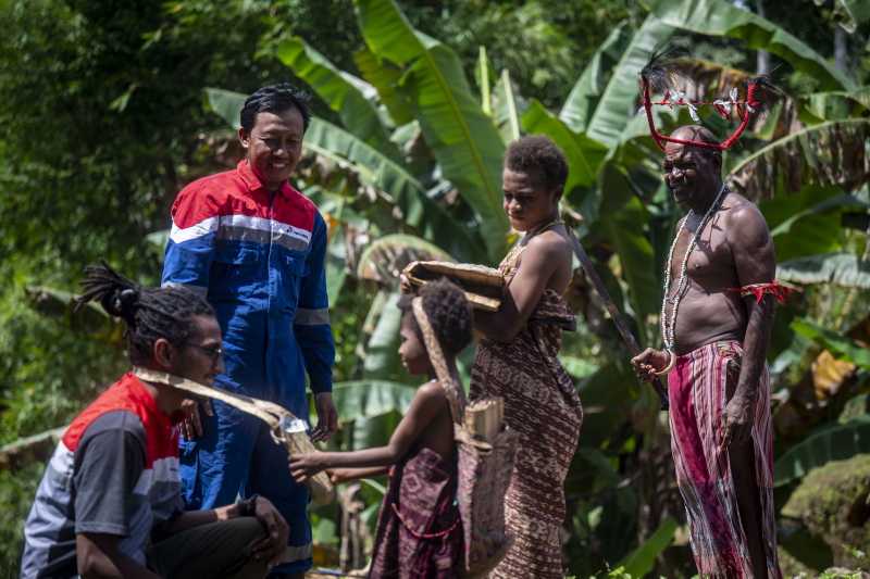 Kampung Wisata Adat Malasigi pendampingan PEP Papua Field