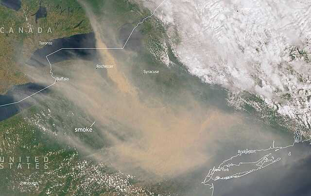 Kanada Catat Rekor Kebakaran Hutan Terburuk, 13,4 Ha Area Hangus