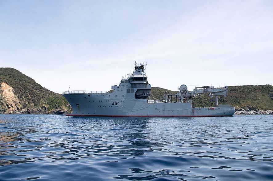 Kapal AL New Zealand Tenggelam di Lepas Pantai Samoa