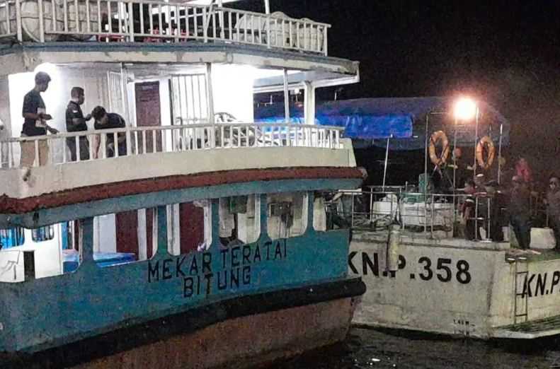 Kapal Hanyut di Perairan Tidore, Ratusan Penumpang Berhasil Dievakuasi