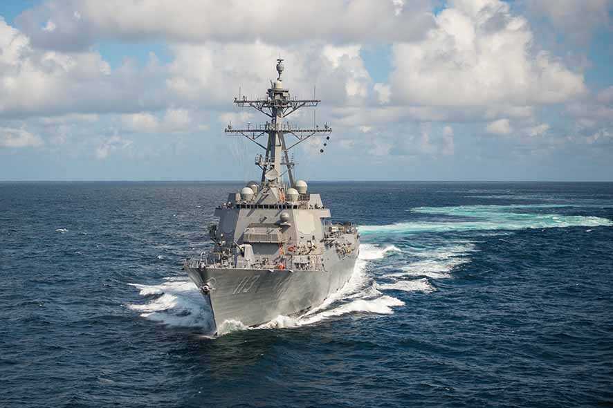 Kapal Perang AS Kembali Lintasi Selat Taiwan