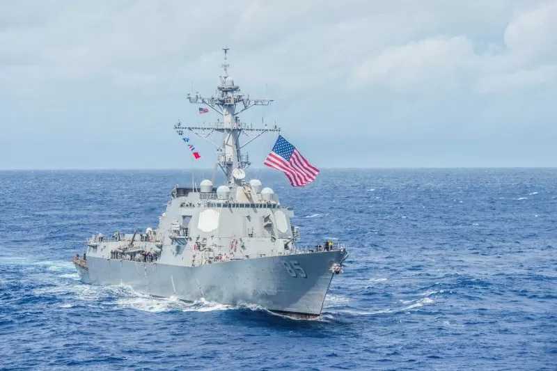 Kapal Perang AS Lagi-lagi Lintasi Selatan Taiwan