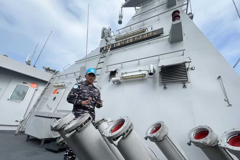 Kapal Perang KRI Diponegoro Siap Jalankan Misi Perdamaian di Perbatasan Lebanon