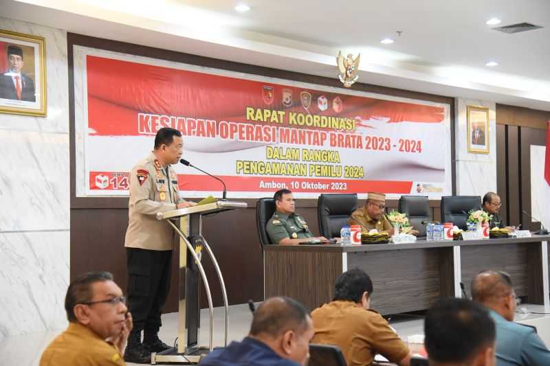 Kapolda Maluku ajak masyarakat berpartisipasi amankan Pemilu 2024