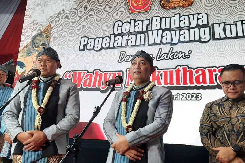 Kapolri dan Panglima TNI Sepakat Lestarikan Budaya Lewat Wayang