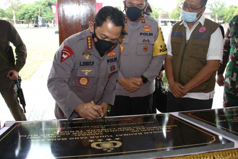 Kapolri Resmikan Lapangan Bhara Daksa di NTB