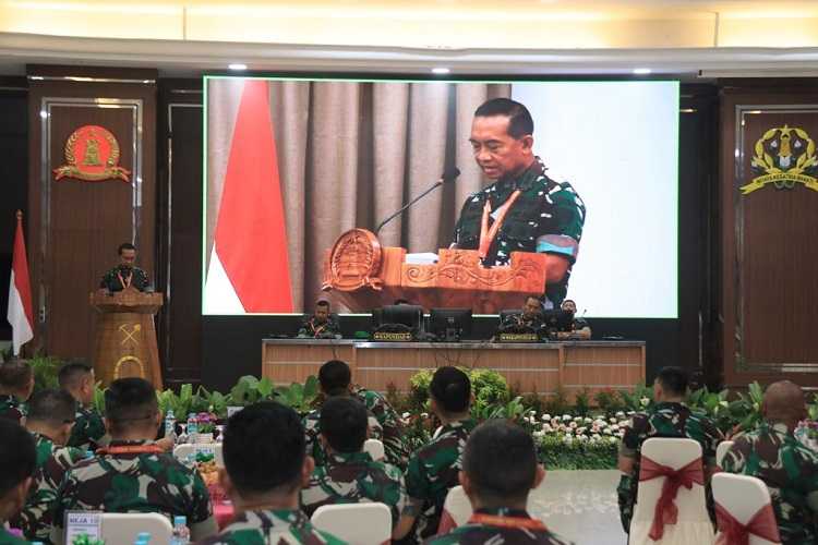 Kapusziad Membuka Rapat Pembinaan Teknis Kecabangan Zeni TA 2023