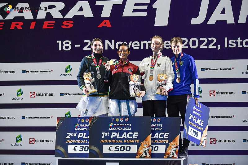 Karateka INKAI Dominasi Perolehan Medali Kejuaraan Internasional Karate WKF