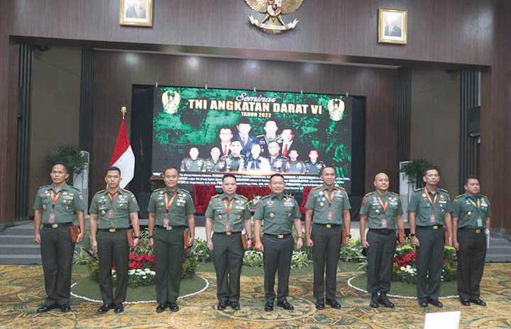 Kasad Tutup Seminar Nasional Ke-6 TNI Angkatan Darat