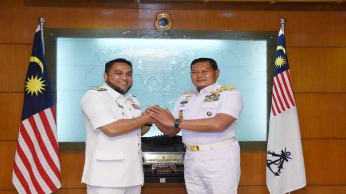 Kasal Bertemu Panglima Tentara Laut Malaysia