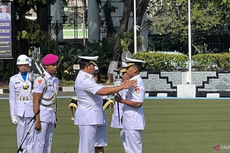 Kasal TNI Laksamana Yudo Margono Pimpin Sertijab Pangkoarmada RI