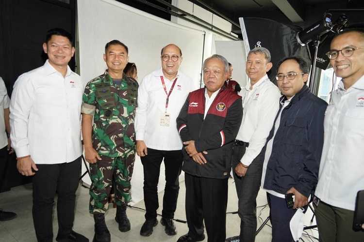 Kasum TNI Hadiri Jumpa Pers Para Ketua Kontingen Olahraga untuk Kejuaran Internasional