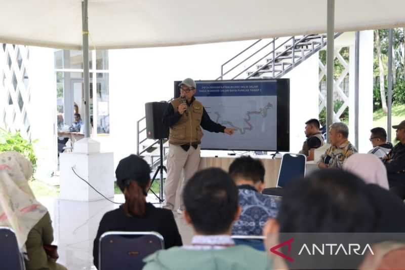 Kawasan Puncak Mulai Dipercantik