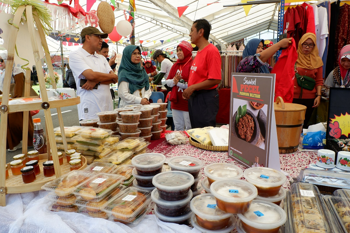 KBRI Bandar Seri Begawan Hadirkan Suasana Kampung Halaman di Brunei pada Kegiatan Pasar Rakyat 2023
