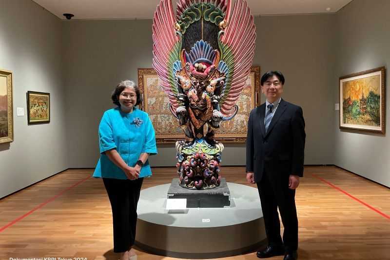 KBRI Gandeng Tokyo Fuji Art Museum Gelar Pameran Indonesia