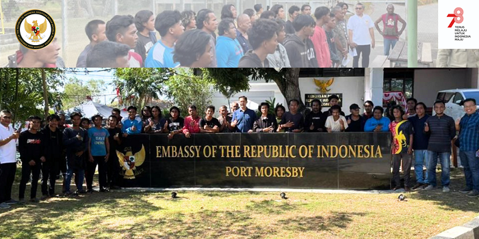 KBRI Port Moresby Fasilitasi Upaya Repatriasi 28 Nelayan WNI Kapal Sanjaya 109 dari Papua Nugini