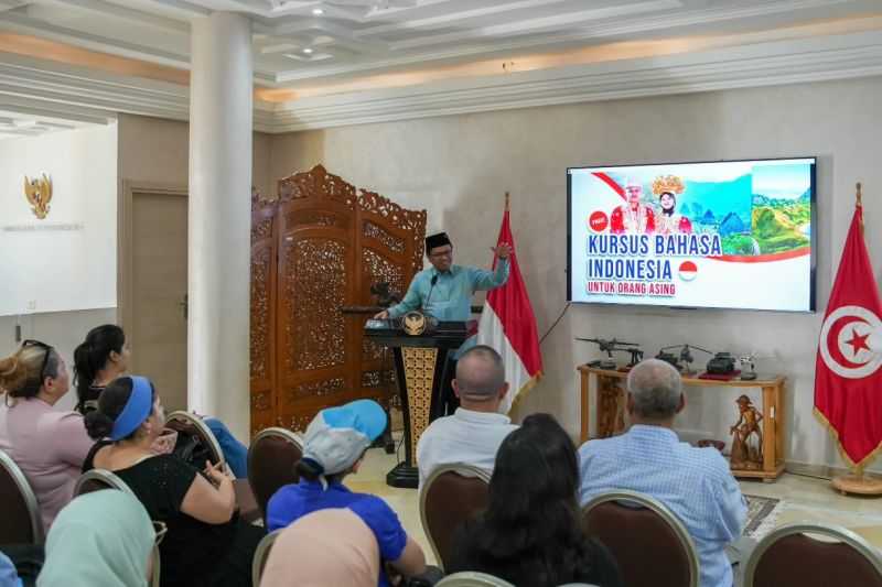 KBRI Tunis Gelar Kursus Bahasa Indonesia Selama Musim Panas
