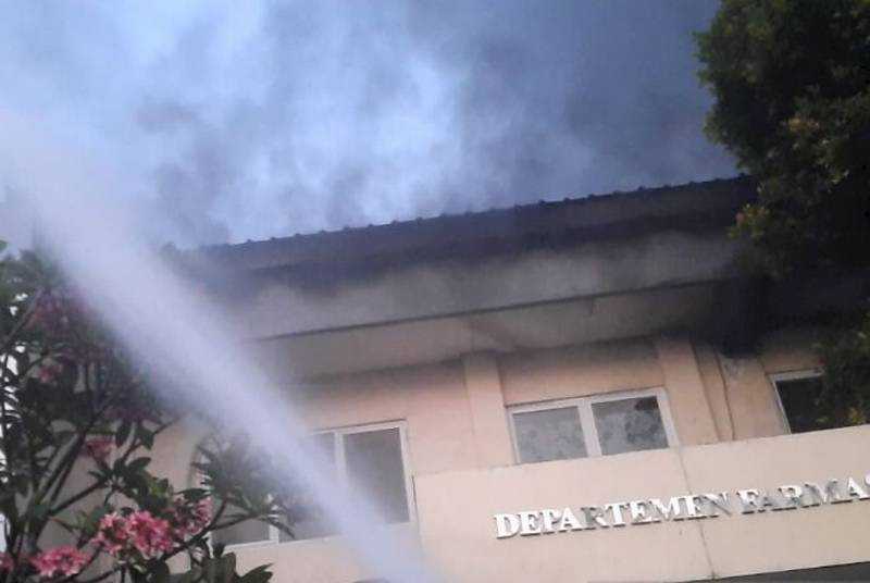 Kebakaran di RSAL Mintohardjo Diduga karena Korsleting