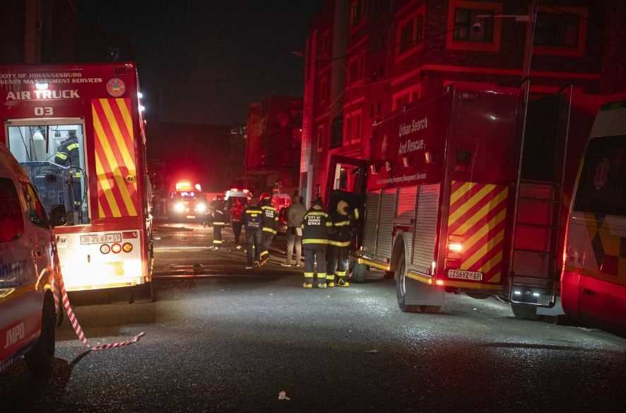 Kebakaran Gedung Tewaskan 58 Orang di Johannesburg, Kebanyakan Tunawisma