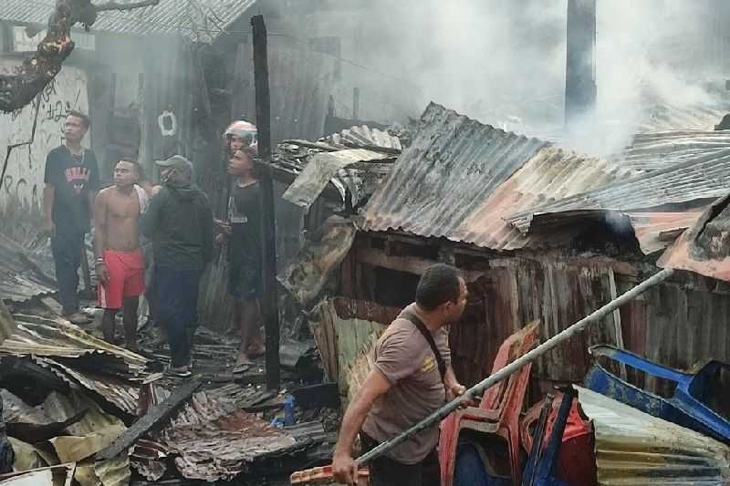 Kebakaran Hanguskan Enam Rumah di Jayapura Papua, Diduga karena Masalah Ini